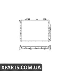 Радіатор охолодження MB E-class (W210/S210) 99-03 NRF 55331