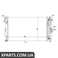 Радіатор NRF 58440