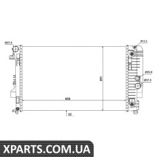 Pадiатор NRF 58440