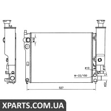 Радіатор NRF 58776