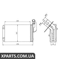 Отопитель NRF 58836