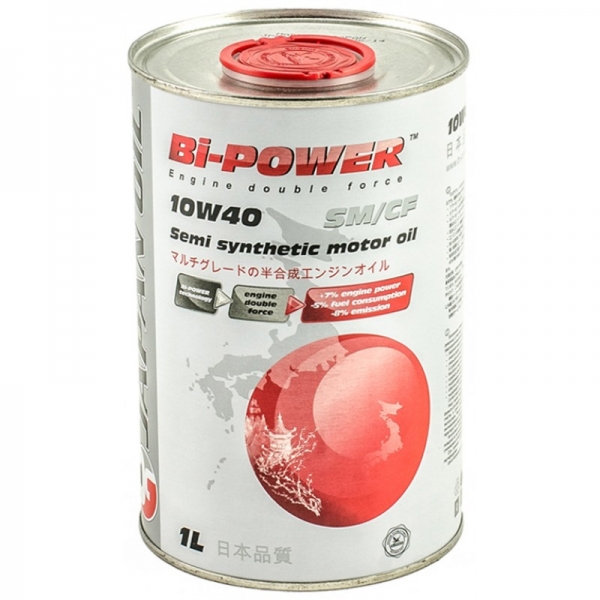 Моторна олія JAPAN OIL BI-POWER 10W-40 0021008 1л