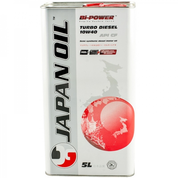 Моторна олія JAPAN OIL BI-POWER TURBO DIESEL 10W-40 0021015 5л