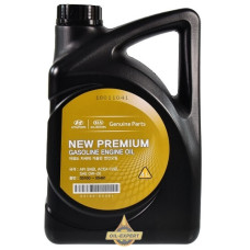 Моторне масло HYUNDAI/KIA MOBIS NEW PREMIUM GASOLINE 0W-20 0510000461 4л