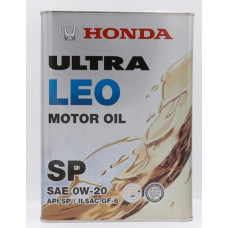 Моторное масло HONDA ULTRA LEO 0W-20 0822799974 4л