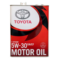 Масло моторное Toyota Motor Oil 5W-30  0888010705 4 л
