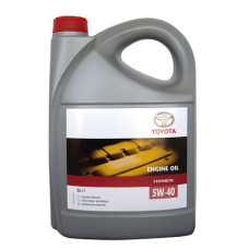 Моторное масло TOYOTA ENGINE OIL SYTHETIC 5W-40 0888080835 (0888080836) 5л