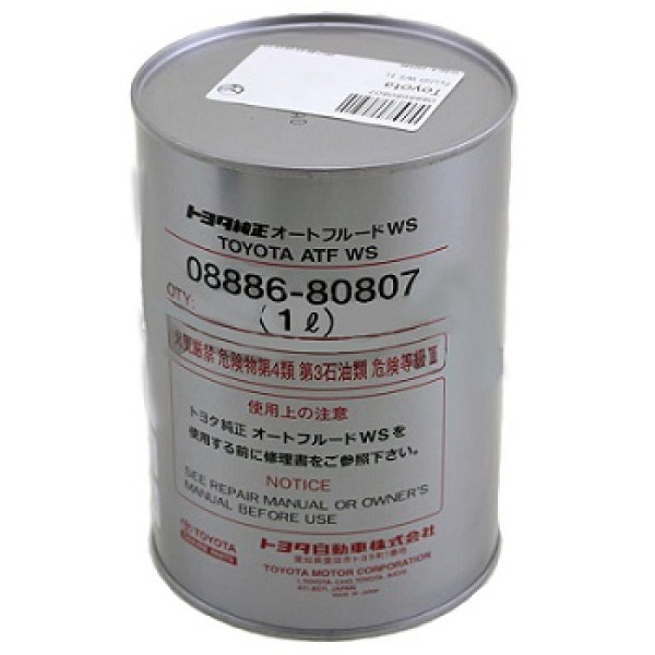 Олія АКПП TOYOTA ATF WS 0888680807 (0888602305) 1л
