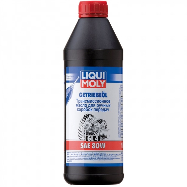 Трансмісійна олія LIQUI MOLY GETRIEBEOIL SAE 80W 1033 20л
