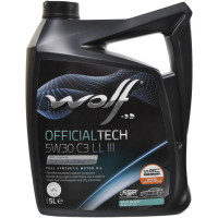 Моторна олія WOLF OFFICIALTECH 5W-30 C3 LL III 1048181 5л