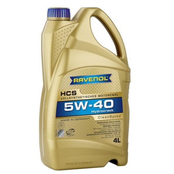 Моторна олія RAVENOL HCS 5W-40 1112105-004 4л