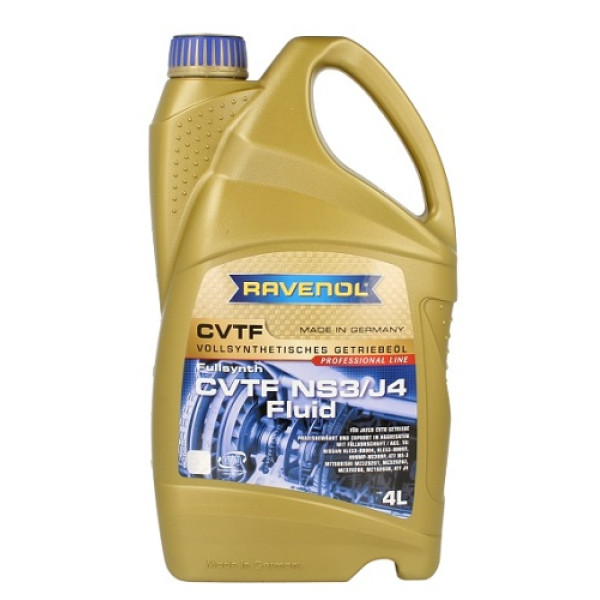 Трансмісійна олія RAVENOL CVTF NS-3/J4 Fluid 1211132-004 4л