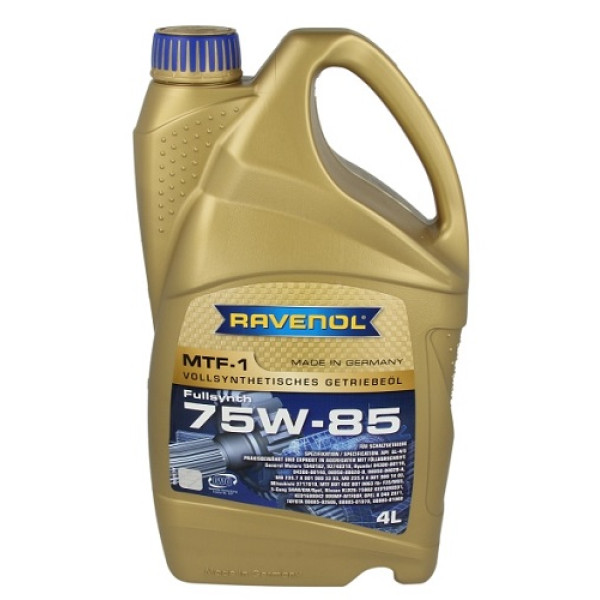 Трансмісійна олія RAVENOL MTF-1 75W-85 GL-4/5 1221102-004 4л