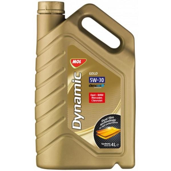 Моторне масло MOL DYNAMIC GOLD 5W-30 13009019 4л