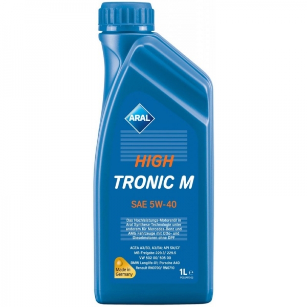 Моторна олія ARAL HIGHTRONIC M 5W-40 150B6A (21407) 1л