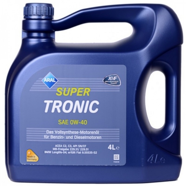 Моторна олія ARAL SUPERTRONIC 0W-40 154FED (20459) 4л