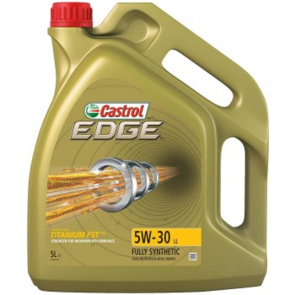 Моторна олія CASTROL EDGE TITANIUM FST 5W-30 LL 15669E (RB-EDG53L-4X5L) 5л