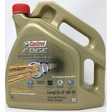 Моторное масло CASTROL EDGE PROFESSIONAL LL 5W-30 VAG 15B19D 4л