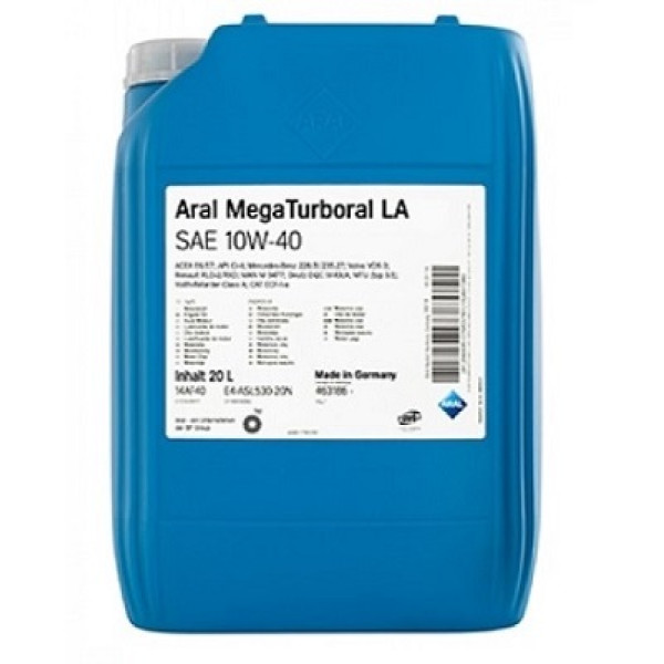 Моторна олія ARAL MEGATURBORAL LA 10W-40 15BD3D 208л