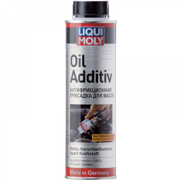 Антифрикційна присадка MoS2 LIQUI MOLY OIL ADDITIV 1998 300мл