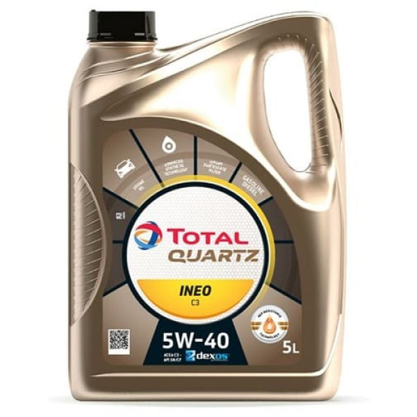 Моторна олія TOTAL QUARTZ INEO C3 5W-40 213103 (174777) 5л