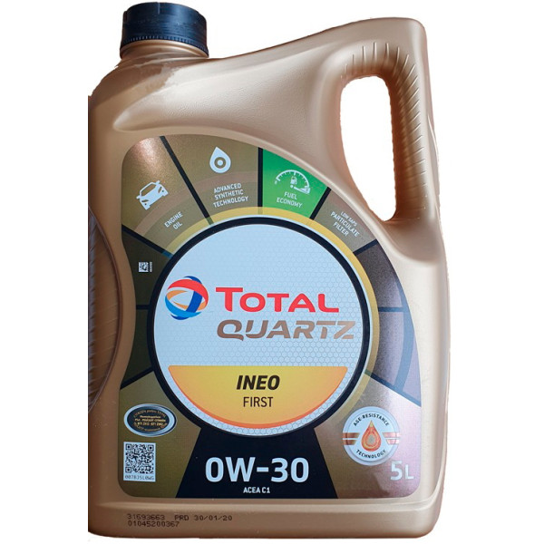Моторна олія Total QUARTZ INEO FIRST 0W-30 213833 5 л