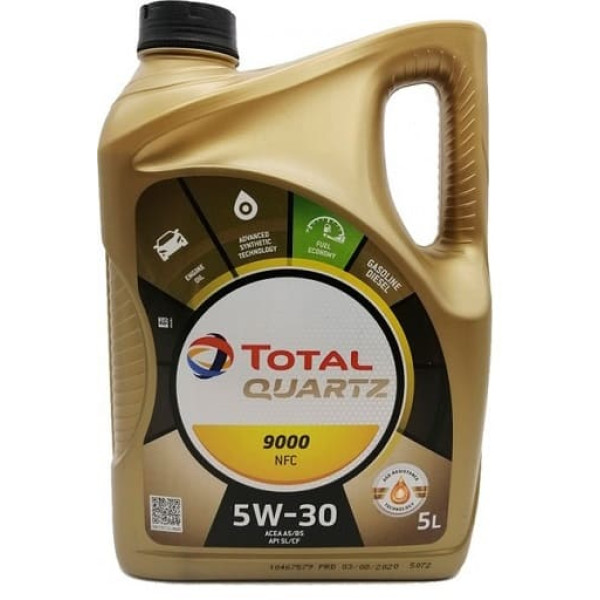 Моторное масло TOTAL QUARTZ 9000 FUTURE NFC 5W-30 213835 5л