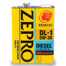 Моторное масло IDEMITSU ZEPRO DIESEL DL-1 5W-30 2156041 4л
