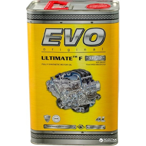Моторна олія EVO ULTIMATE F 5W-30 222054 4л