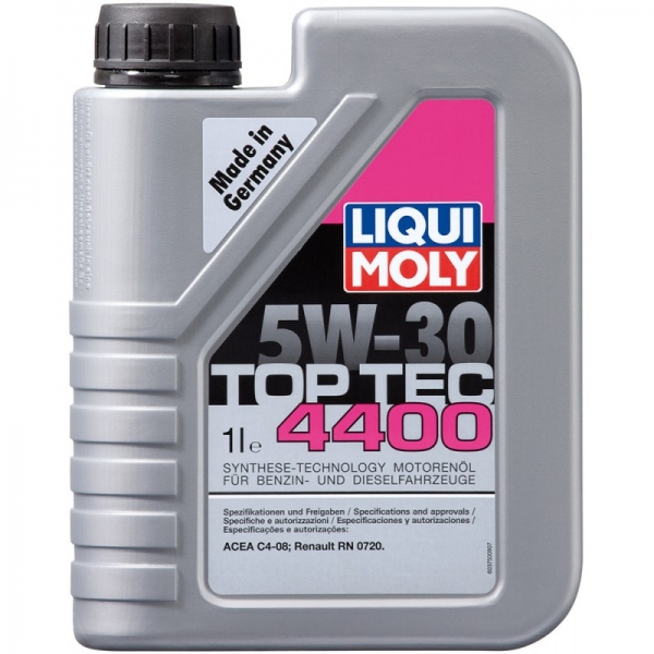 Моторна олія LIQUI MOLY TOP TEC 4400 5W-30 2319 1л