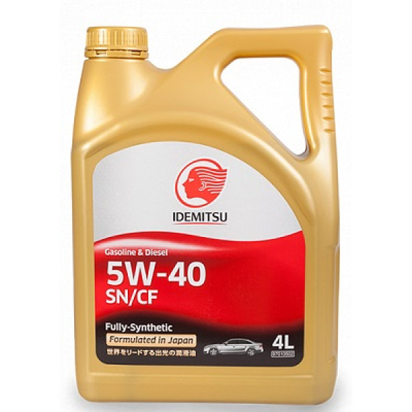 Моторне масло IDEMITSU 5W-40 SN/CF 30015048 4л