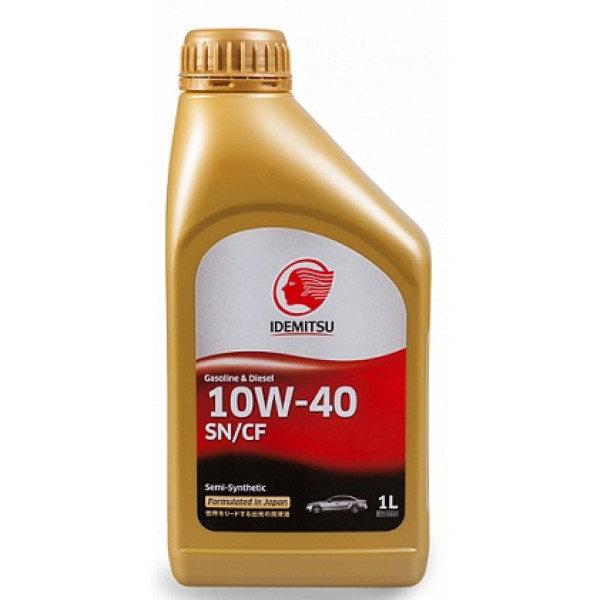 Моторна олія IDEMITSU 10W-40 SN/CF 30015049-724000020 (30015049) 1л