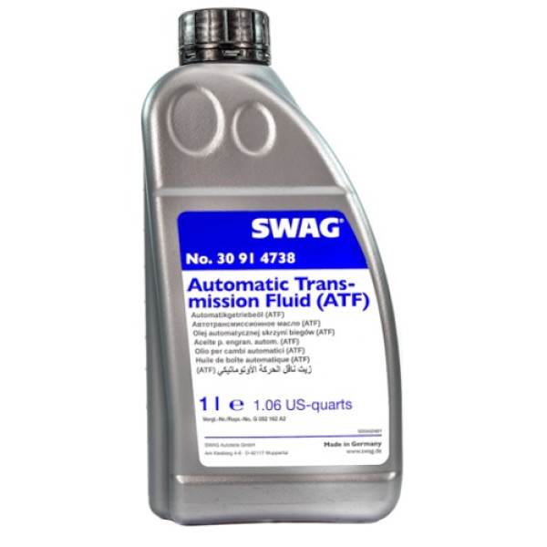 Олія АКПП SWAG ATF 4HP Жовте 30914738 (30929738) 1л