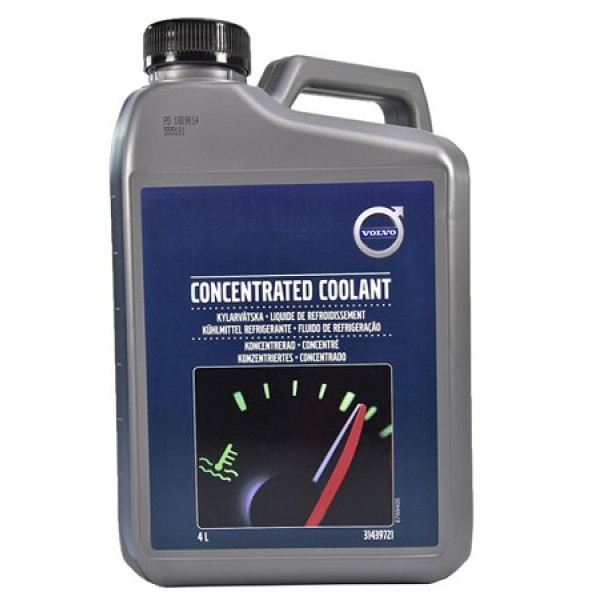 Антифриз VOLVO Concentrated Coolant Зелений 31439721 4л