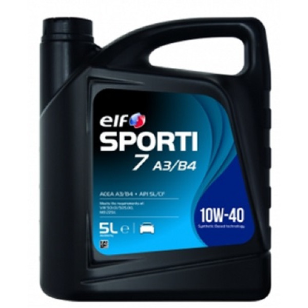 Моторна олія ELF SPORTI 7 A3/B4 10W-40 3423213 5л