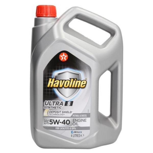 Моторне масло TEXACO HAVOLINE ULTRA S 5W-40 401410 4л