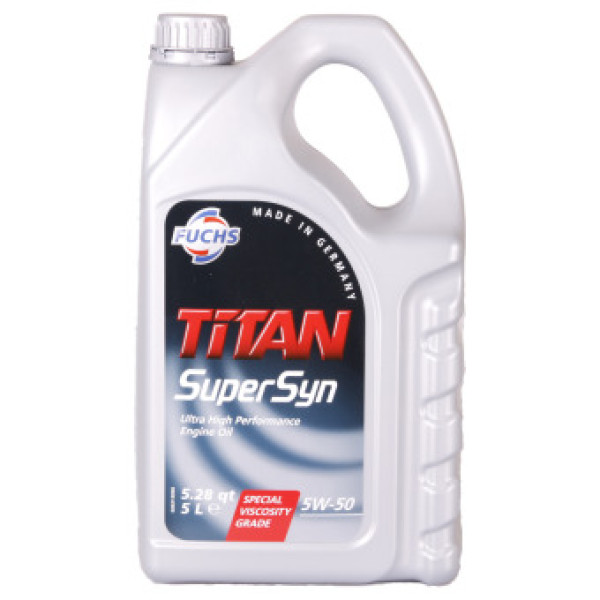 Моторна олія FUCHS TITAN SUPERSYN 5W-50 600641016 5л