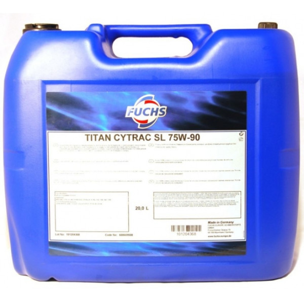 Трансмісійна олія FUCHS TITAN CYTRAC SL 75W-90 600669508 20л