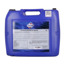 Моторна олія FUCHS TITAN SUPERSYN 5W-40 600790004 20л