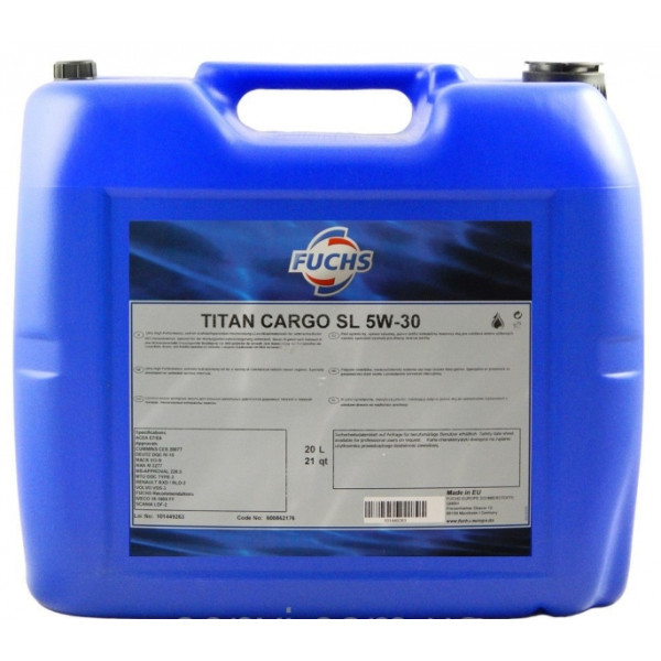 Моторна олія FUCHS TITAN CARGO SL 5W-30 600862176 20л