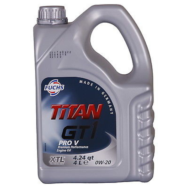 Моторна олія FUCHS TITAN GT1 PRO V 0W-20 XTL 600998073 5л