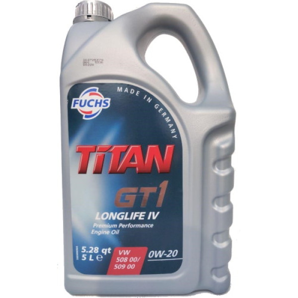 Моторна олія FUCHS TITAN GT1 LONGLIFE IV 0W-20 601205157 5л
