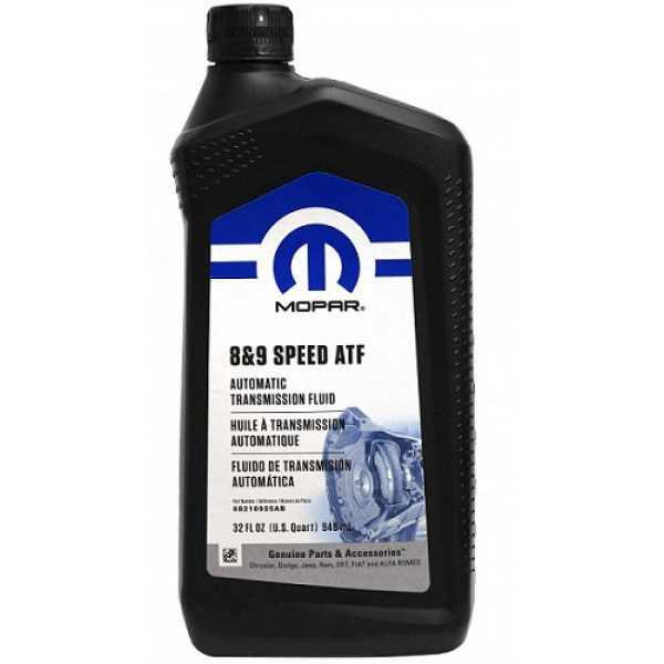 Олія АКПП MOPAR 8&9 Speed ​​ATF 68218925AB 946мл