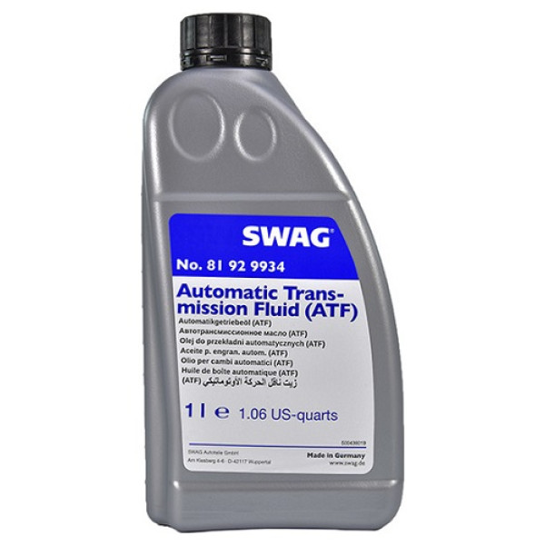 Олія АКПП SWAG ATF WS 81929934 (50101161) 1л