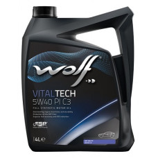 Моторное масло WOLF VITALTECH 5W-40 PI C3 8302916 4л