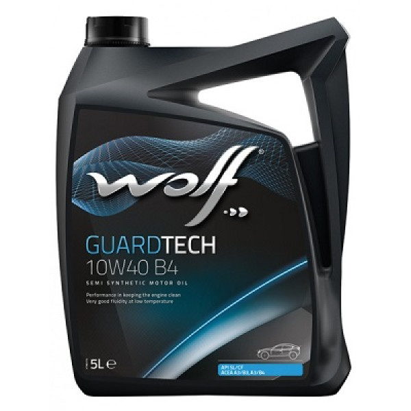 Моторна олія WOLF GUARDTECH 10W-40 B4 8304019 5л