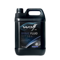 Гальмівна рідина WOLF BRAKE FLUID DOT 3&4 8311482 5л