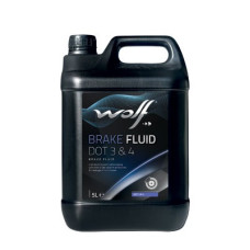 Гальмівна рідина WOLF BRAKE FLUID DOT 3&4 8311482 5л