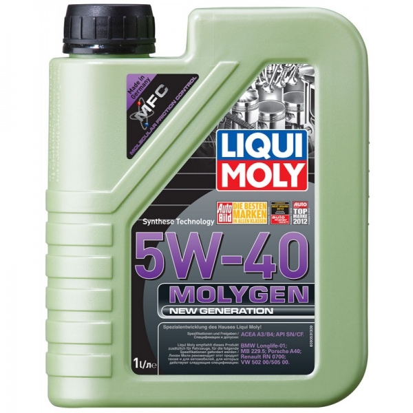 Моторна олія LIQUI MOLY MOLYGEN 5W-40 9053 1л