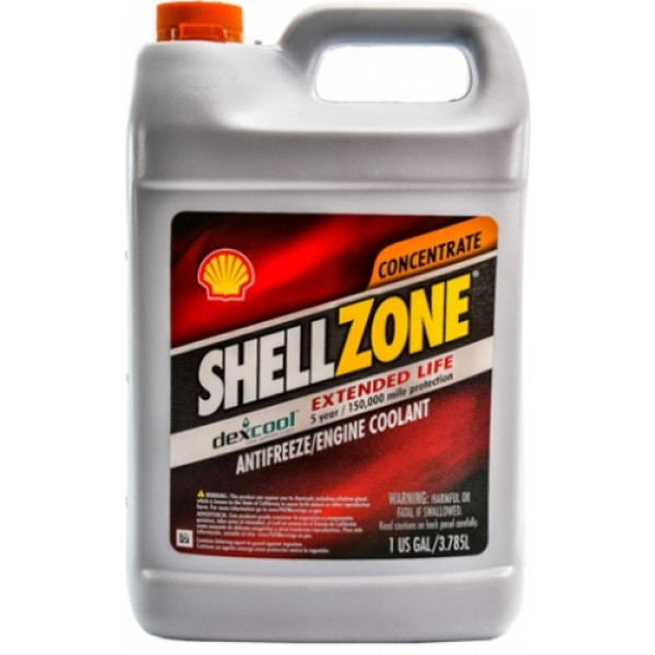 Антифриз SHELL SHELLZONE Dex-Cool Червоний G12 9404006021 3,785л